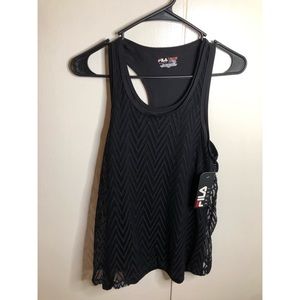 NWT Fila double layer workout top